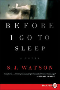 Before I Go to Sleep Large Print