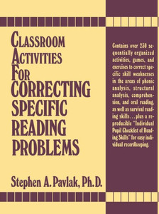 Classroom Activities for Correcting Specific Reading Problems
