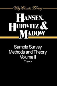 Sample Survey Methods and Theory, Volume 2: Theory