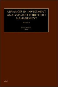 Advances in Investment Analysis and Portfolio Management: Volume 8