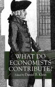 What Do Economists Contribute?