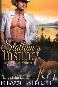 Stallion's Instinct: Large Print Edition Large Print