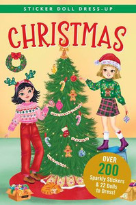 Christmas Sticker Doll Dress-Up Book