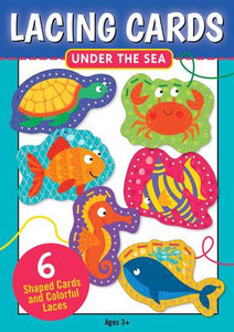 Under the Sea Lacing Cards (Set of 6 Cards)