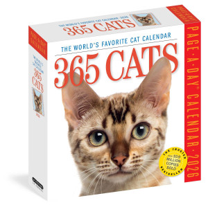 365 Cats Page-A-Day(r) Calendar 2026: The World's Favorite Cat Calendar