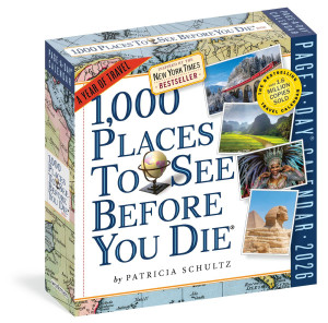 1,000 Places to See Before You Die Page-A-Day(r) Calendar 2026: A Year of Travel