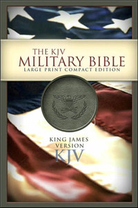 Military Bible-KJV-Large Print Compact Large Print