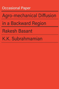 Agro-Mechanical Diffusion in a Backward Region