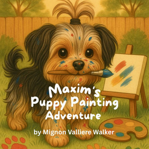 Maxim's Puppy Painting Adventure Large Print