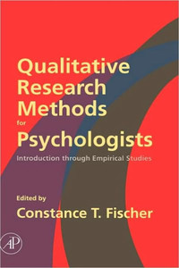 Qualitative Research Methods for Psychologists: Introduction Through Empirical Studies