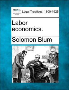 Labor economics.