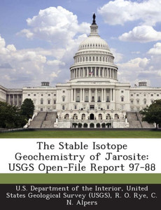The Stable Isotope Geochemistry of Jarosite: USGS Open-File Report 97-88