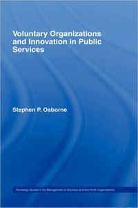Voluntary Organizations and Innovation in Public Services