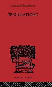 Speculations: Essays on Humanism and the Philosophy of Art