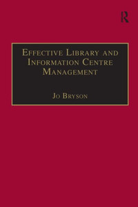 Effective Library and Information Centre Management