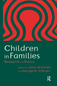 Children In Families: Research And Policy