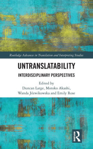 Untranslatability: Interdisciplinary Perspectives