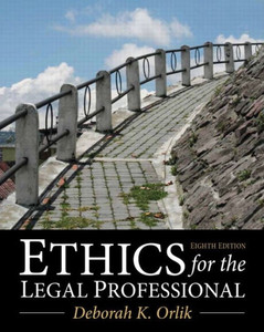Ethics for the Legal Professional