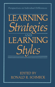 Learning Strategies and Learning Styles