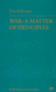 War: A Matter of Principles