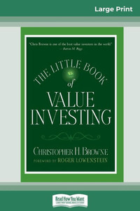 The Little Book of Value Investing: (Little Books. Big Profits) (16pt Large Print Edition) Large Print