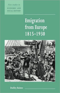 Emigration from Europe 1815 1930
