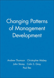 Changing Patterns of Management Development