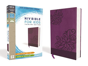 NIV, Bible for Kids, Leathersoft, Purple, Red Letter, Comfort Print: Thinline Edition NIV, Bible for Kids, Leathersoft, Purple, Red Letter, Comfort Print: Thinline Edition