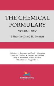 The Chemical Formulary, Volume 25