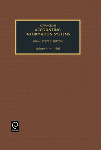 Advances in Accounting Information Systems