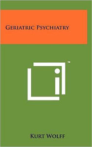 Geriatric Psychiatry