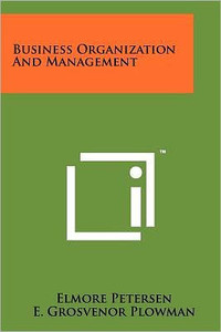Business Organization And Management