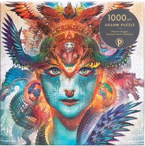 Dharma Dragon 1000 Piece Jigsaw Puzzle by Paperblanks (Android Jones Collection)