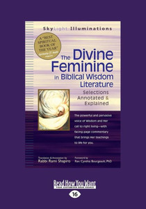 The Divine Feminine in Biblical Wisdom: Selections Annotated & Explained (Large Print 16pt) Large Print