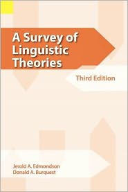 A Survey of Linguistic Theories, 3rd Edition