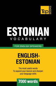 Estonian vocabulary for English speakers - 7000 words