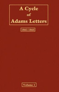 A Cycle of Adams letters - Volume 1