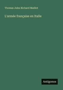 L'armÃ©e franÃ§aise en Italie