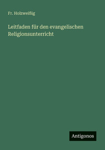 Leitfaden fÃ¼r den evangelischen Religionsunterricht