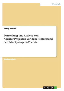 Darstellung und Analyse von Agentur-Projekten vor dem Hintergrund der Principal-Agent-Theorie