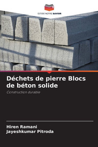 DÃ©chets de pierre Blocs de bÃ©ton solide