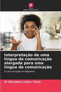 InterpretaÃ§Ã£o de uma lÃ­ngua de comunicaÃ§Ã£o alargada para uma lÃ­ngua de comunicaÃ§Ã£o
