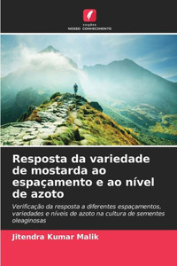 Resposta da variedade de mostarda ao espaçamento e ao nível de azoto