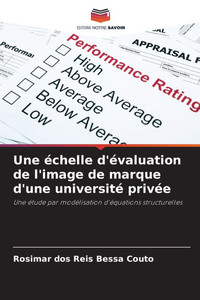 Une Ã©chelle d'Ã©valuation de l'image de marque d'une universitÃ© privÃ©e
