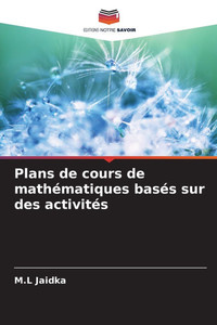 Plans de cours de mathÃ©matiques basÃ©s sur des activitÃ©s