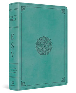 ESV Study Bible, Personal Size (Trutone, Turquoise, Emblem Design)