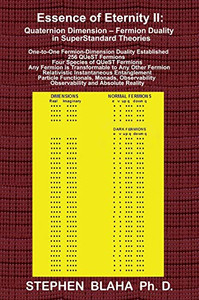 Essence of Eternity II : Quaternion Dimension - Fermion Duality in SuperStandard Theories