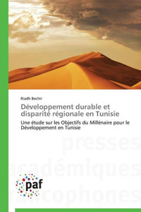 DÃ©veloppement Durable Et DisparitÃ© RÃ©gionale En Tunisie