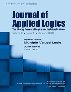 Journal of Applied Logics - The IfCoLog Journal of Logics and Their Applications : Volume 7, Issue 1, January 2020: Special Issue: Multiple Valued Logic