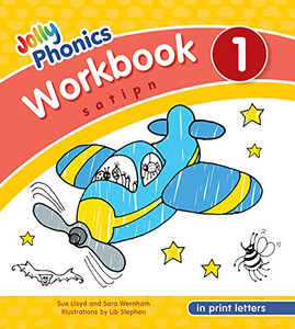 Jolly Phonics Workbook 1 : In Print Letters (American English Edition)
